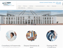 Tablet Screenshot of businessasusual.net.au