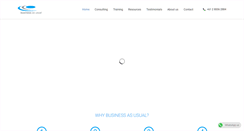 Desktop Screenshot of businessasusual.com.au